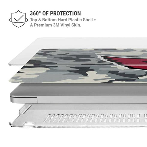 NFL Arizona Cardinals Camo MacBook Air 13in M1 (2021) Case plus Skin