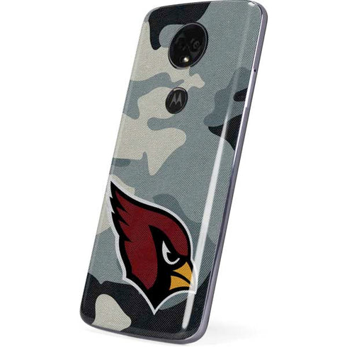 NFL Arizona Cardinals Camo Moto E5 Plus Skin