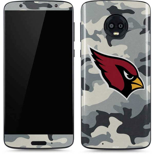 NFL Arizona Cardinals Camo Moto G6 Skin