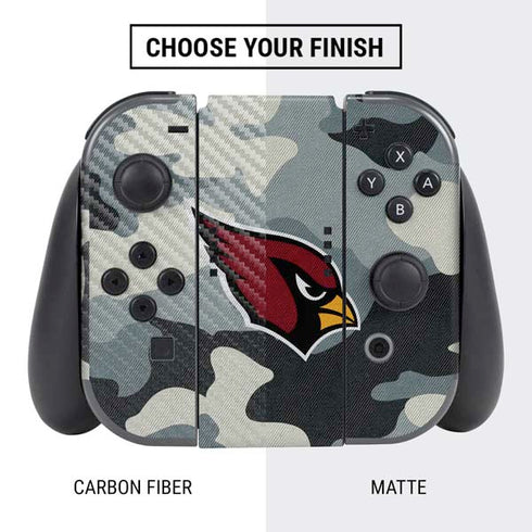 NFL Arizona Cardinals Camo Nintendo Switch Bundle Skin