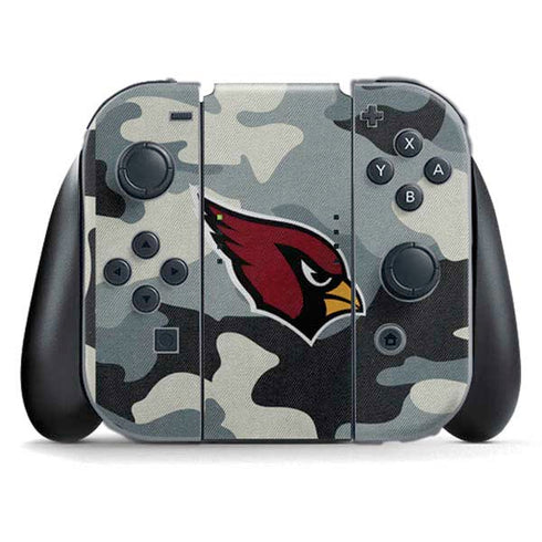 NFL Arizona Cardinals Camo Nintendo Switch (2017-2021) Joy-Con Controller Skin