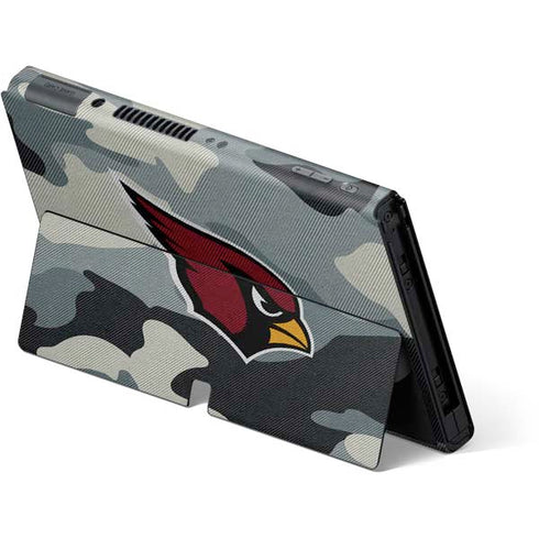 NFL Arizona Cardinals Camo Nintendo Switch OLED (2021) Skin