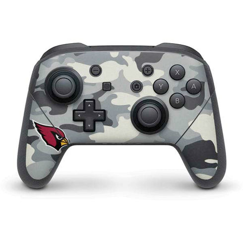 NFL Arizona Cardinals Camo Nintendo Switch Pro Controller Skin