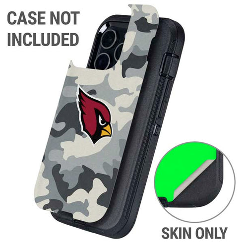 NFL Arizona Cardinals Camo Otterbox Defender iPhone Skin