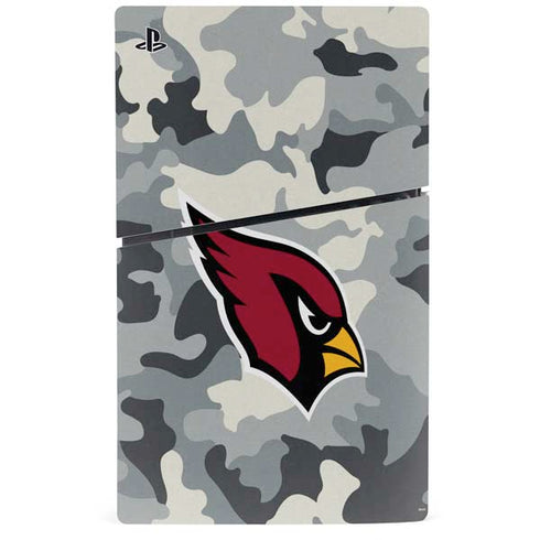 NFL Arizona Cardinals Camo PS5 Slim Disk Console Skin