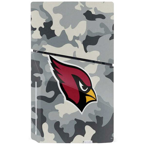 NFL Arizona Cardinals Camo PS5 Slim Disk Console Skin
