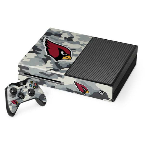 NFL Arizona Cardinals Camo Xbox One Console and Controller Bundle Skin