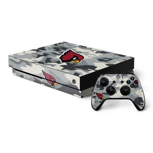 NFL Arizona Cardinals Camo Xbox One X Bundle Skin