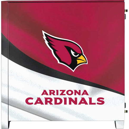 NFL Arizona Cardinals Corsair 4000D Tempered Glass Mid-Tower ATX Case Skin