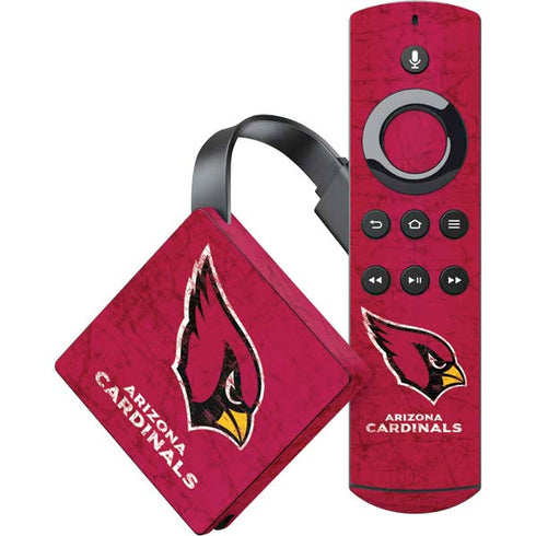 NFL Arizona Cardinals Distressed Amazon Fire TV Skin