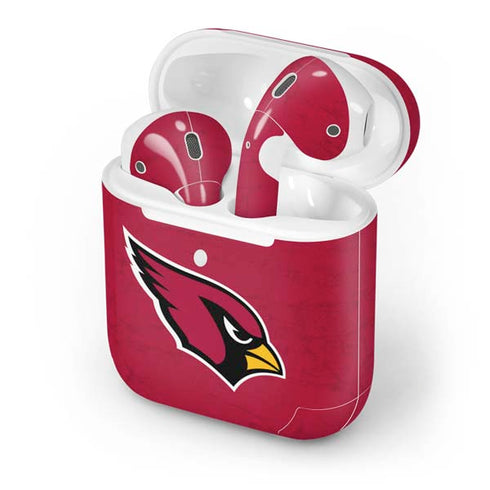 NFL Arizona Cardinals Distressed Apple AirPods 2 Skin