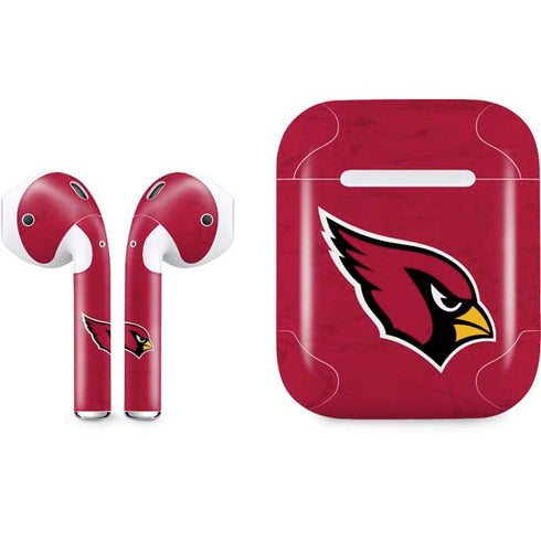 NFL Arizona Cardinals Distressed Apple AirPods Skin