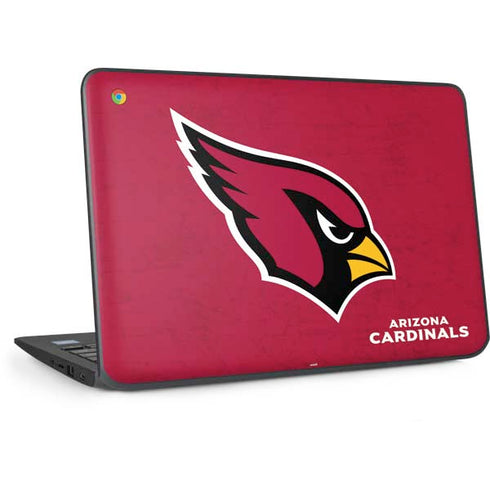 NFL Arizona Cardinals Distressed HP Chromebook Skin