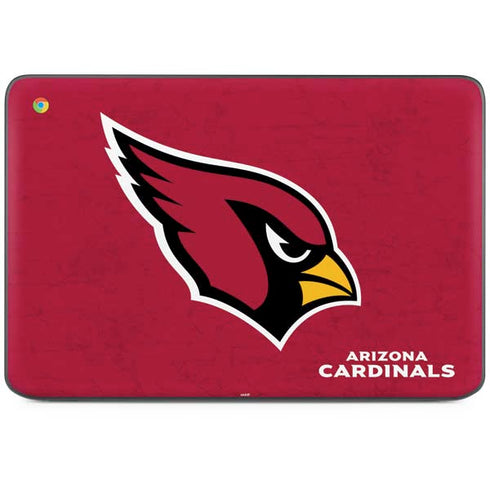 NFL Arizona Cardinals Distressed HP Chromebook Skin