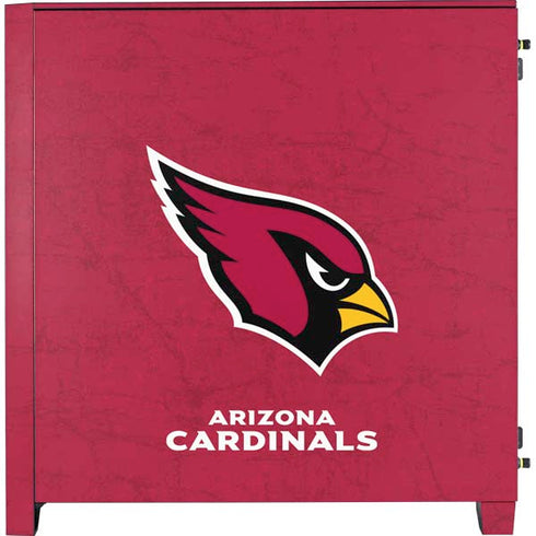 NFL Arizona Cardinals Distressed Corsair 4000D Tempered Glass Mid-Tower ATX Case Skin