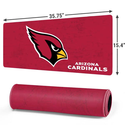 NFL Arizona Cardinals Distressed Gaming Mouse Pad