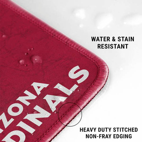 NFL Arizona Cardinals Distressed Gaming Mouse Pad