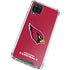 NFL Arizona Cardinals Distressed Galaxy A12 Clear Case