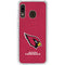 NFL Arizona Cardinals Distressed Galaxy A20 Clear Case