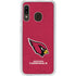 NFL Arizona Cardinals Distressed Galaxy A20 Clear Case