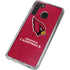 NFL Arizona Cardinals Distressed Galaxy A21 Clear Case