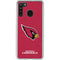 NFL Arizona Cardinals Distressed Galaxy A21 Clear Case