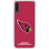 NFL Arizona Cardinals Distressed Galaxy A50 Clear Case