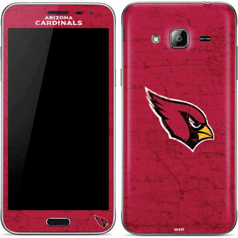 NFL Arizona Cardinals Distressed Galaxy J3 Skin