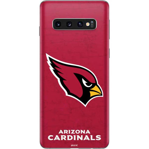 NFL Arizona Cardinals Distressed Galaxy S10 Skin