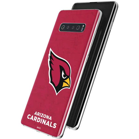 NFL Arizona Cardinals Distressed Galaxy S10 Skin