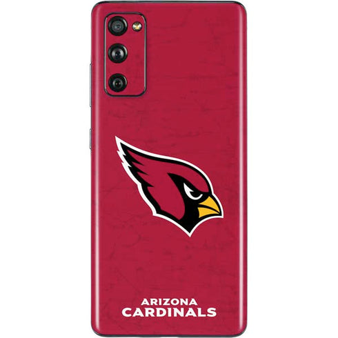 NFL Arizona Cardinals Distressed Galaxy S20 Fan Edition Skin