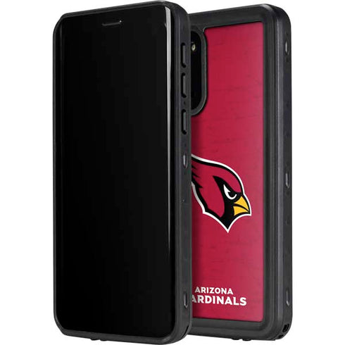 NFL Arizona Cardinals Distressed Galaxy S20 Plus Waterproof Case
