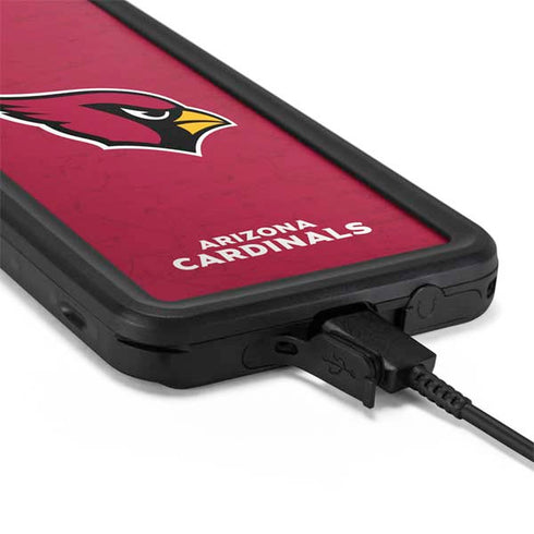 NFL Arizona Cardinals Distressed Galaxy S20 Plus Waterproof Case
