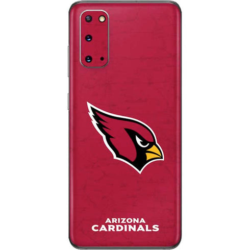 NFL Arizona Cardinals Distressed Galaxy S20 Skin