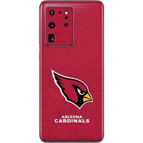 NFL Arizona Cardinals Distressed Galaxy S20 Ultra 5G Skin