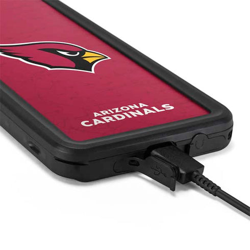 NFL Arizona Cardinals Distressed Galaxy S20 Waterproof Case