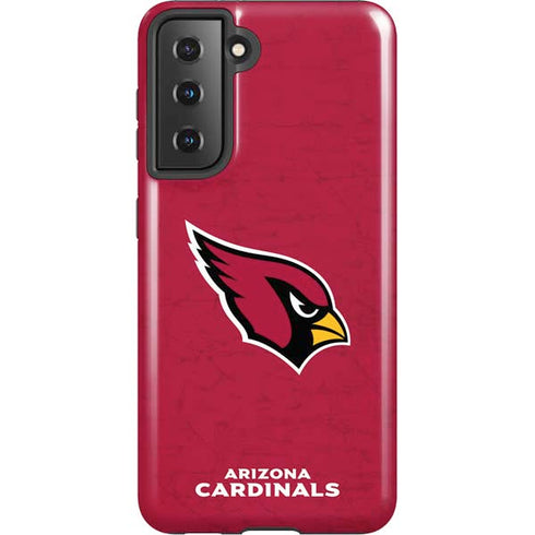 NFL Arizona Cardinals Distressed Galaxy S21 5G Pro Case