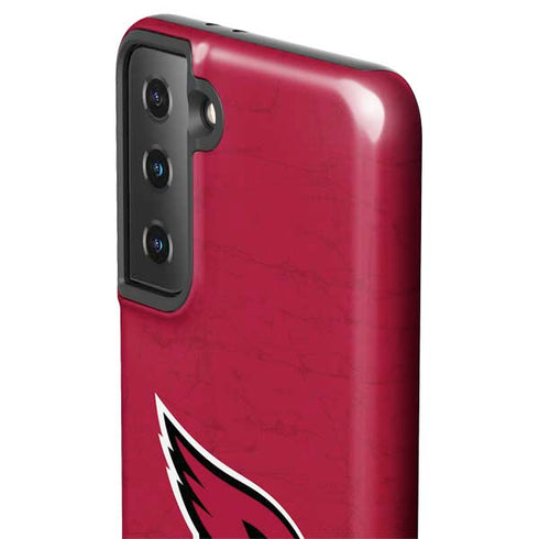 NFL Arizona Cardinals Distressed Galaxy S21 FE Pro Case
