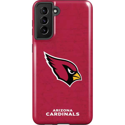 NFL Arizona Cardinals Distressed Galaxy S21 Plus 5G Pro Case