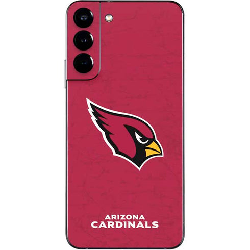 NFL Arizona Cardinals Distressed Galaxy S22 Plus Skin