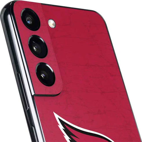 NFL Arizona Cardinals Distressed Galaxy S22 Skin