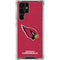 NFL Arizona Cardinals Distressed Galaxy S22 Ultra Clear Case