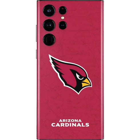NFL Arizona Cardinals Distressed Galaxy S22 Ultra Skin