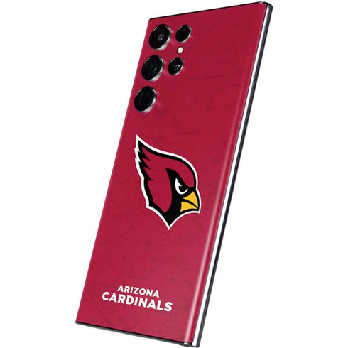 NFL Arizona Cardinals Distressed Galaxy S22 Ultra Skin