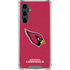 NFL Arizona Cardinals Distressed Galaxy S23 FE Clear Case