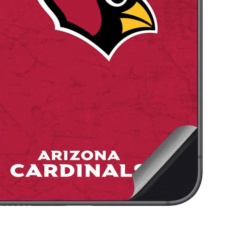 NFL Arizona Cardinals Distressed Galaxy S23 FE Skin