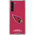 NFL Arizona Cardinals Distressed Galaxy S23 Plus Clear Case