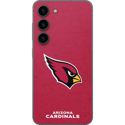 NFL Arizona Cardinals Distressed Galaxy S23 Skin