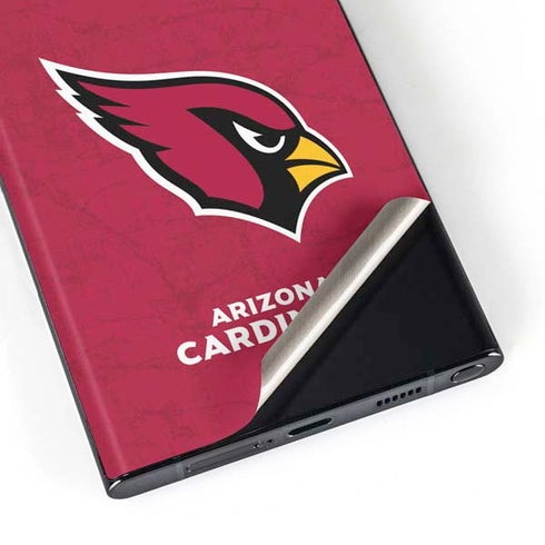 NFL Arizona Cardinals Distressed Galaxy S23 Ultra Skin