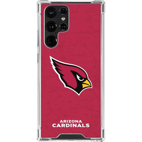 NFL Arizona Cardinals Distressed Galaxy S24 Ultra Clear Case